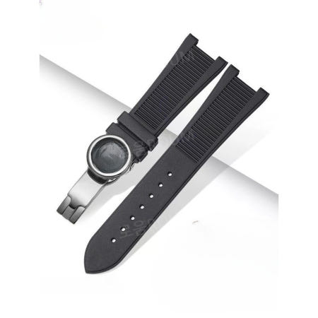 [해외]파텍필립 노틸러스 5711 시계호환 25mm 젤리 러버 밴드 우레탄 스트랩 실리콘 시계줄