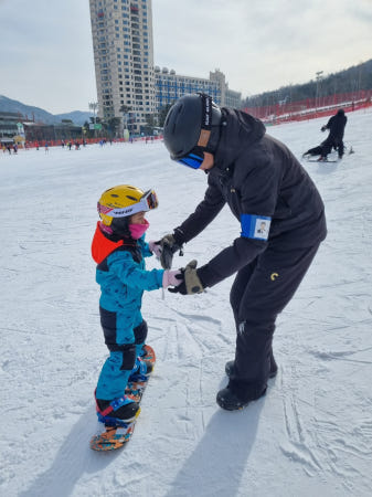 하이원리조트 하이원스키장 스키 강습 보드 강습 패찰 포함 유아 어린이 성인 1:1 윈터스키스쿨