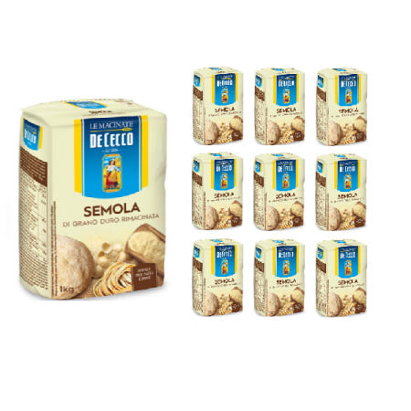 데체코 세몰리나 듀럼밀 1kg 10개 밀가루