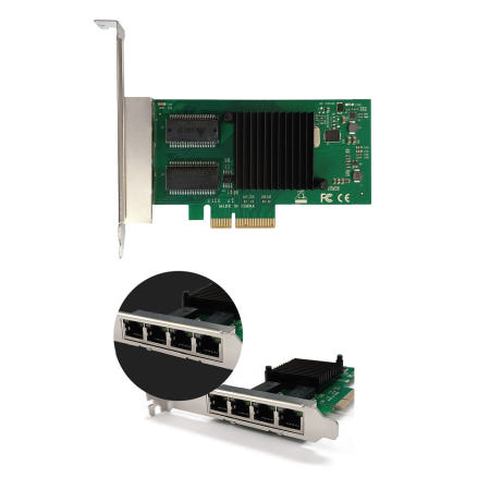 RJ45 쿼드포트 4포트 티밍 랜카드 넥스트 364DCP EX
