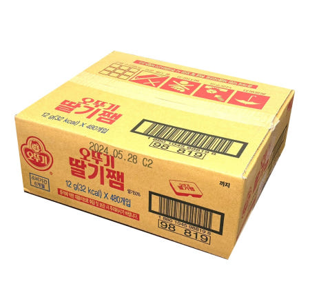 오뚜기 딸기잼 디스팬펙 12g, 480개