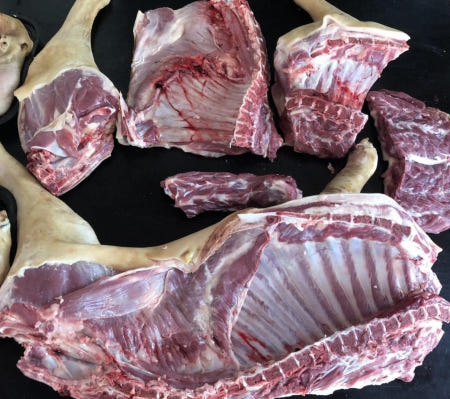 호주산 암컷염소 냄새없는 염소고기 반마리 식당 납품 대용량 7kg내왜 수육 전골 염소탕 불고기용