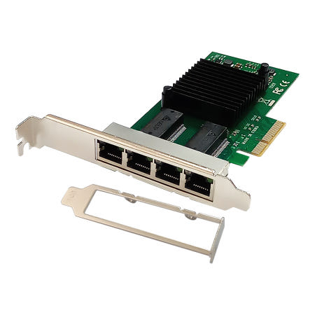 NEXT-364DCP EX 기가 4포트 PCIe 인텔칩셋 티밍 랜카드