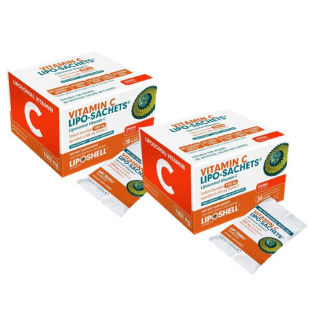 [해외]Lipo-Sachets 액상형 리포솜 비타민C 1000mg 60개 오리지널 물에 녹여 먹는 젤 타입 빠른 흡수