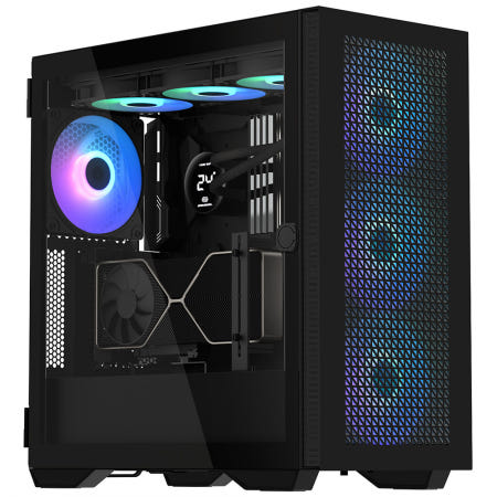 3RSYS R640 Quiet (블랙) 미들타워 PC 케이스