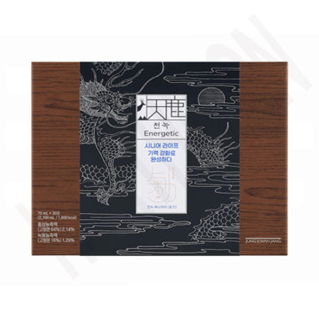 정관장 천녹 에너제틱 70ml 30포 부모님 선물 시니어를 위한 천녹S 리뉴얼