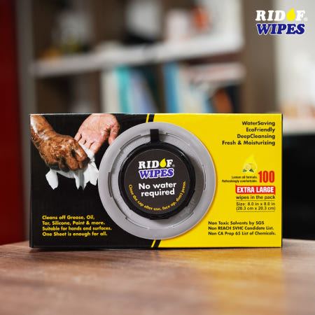 [돈지 엔터프라이즈]리도프 와이프스 리무버블팩 올인원 세정 티슈 자전거 청소 무독성 기름때 제거제 E100B