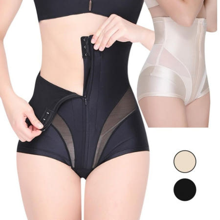 여성 하이웨 이스트 힙업 벳실 커버 팬티 체형 보정