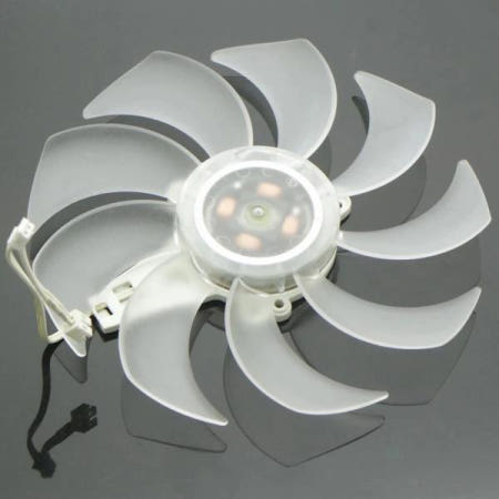 [해외]A14015-14RA-2QN-F1 그래픽 및 비디오 카드 쿨러 냉각 선풍기, 2 와이어, 핀, DC12V, 0.25A, 130mm, 46x46x46mm