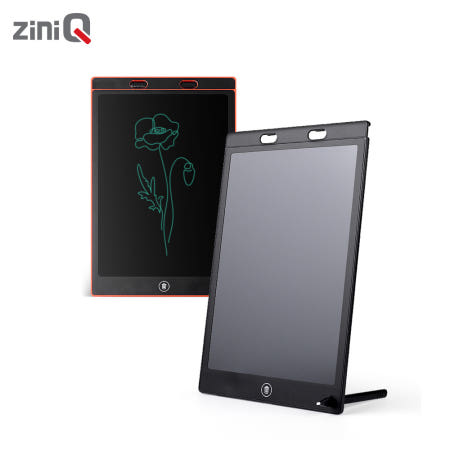 [서진네트웍스]지니큐 12인치 전자노트 전자보드 전자칠판 메모장 낙서장 드로잉패드 컬러글씨LCD-K1200