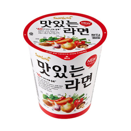 소컵라면 삼양 맛있는라면 65g, 30개