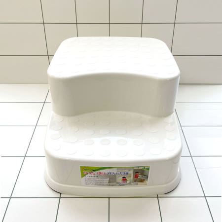 유아 발 디딤대 2단 보조 계단 한진 (6391)