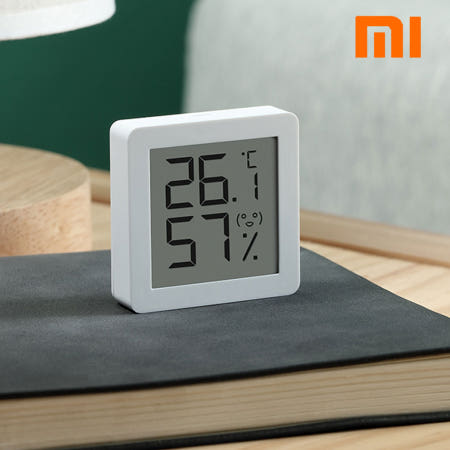 샤오미 온습도계 초정밀 디지털 C101 온도계 습도계 Mini +  CR2032 배터리 1개