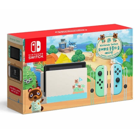 닌텐도 SWITCH 닌텐도 스위치 본체 모여봐요 동물의 숲 에디션