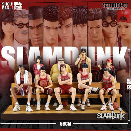 [해외직구][해외]슬램덩크굿즈 슬램덩크슬램덩크피규어세트 슬랭덩크피규어 캐릭터피규어 슬램덩크카드
