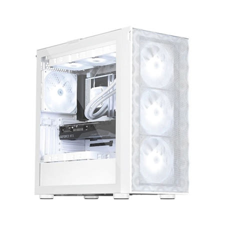 앱코 SUITMASTER M2000 NOVA ARGB 강화유리 화이트 (미들타워)
