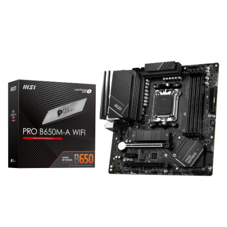 MSI PRO B650M-A WIFI (AMD 소켓 AM5 메인보드) DDR5