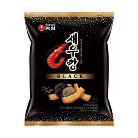 스낵 농심 새우깡 블랙, 80g, 20개