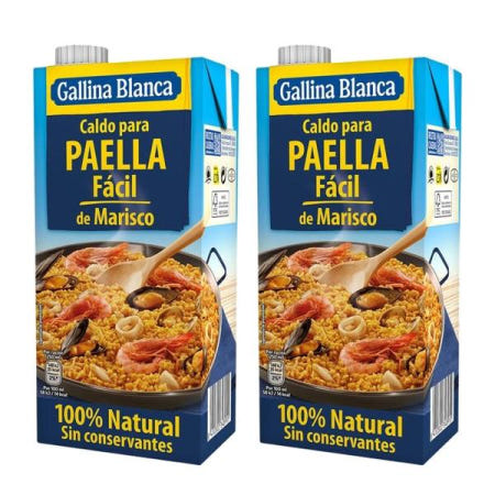 [해외]Gallina Blanca 갈리나 블랑카 씨푸드 빠에야 육수 1L 2개