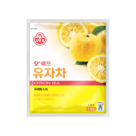오뚜기 오쉐프 유자차 1KG