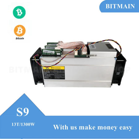 [해외]Bitmain-Antminer S9 13T 전원 공급 장치 옵션 BTC 비트코인 채굴 기계, Asic 블록체인 광부, 무료 전기 추천