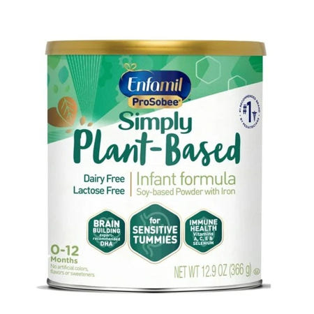 [해외]엔파밀 분유 식물성 366g 1팩 센시티브 0-12개월 Enfamil ProSobee Soy-Based Infant Formula
