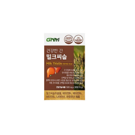 GNM자연의품격 건강한 간 밀크씨슬 500mg x 30정 실리마린 간보호