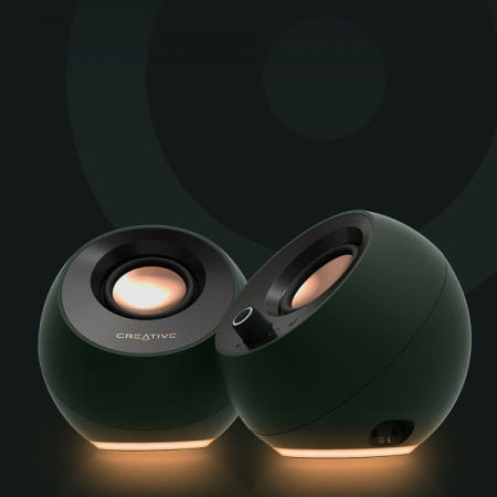 CREATIVE PEBBLE PRO USB-C AUX 3.5mm RGB조명 노이즈클린 블루투스 유무선 스피커