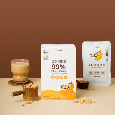임산부 비건 당뇨식 국산 대두 장단콩 식물성 단백질쉐이크 요거단백 280gx8박스 [원산지:국산(경기도 파주시)]