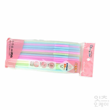 Itsok 요술빨대 50P 주름빨대