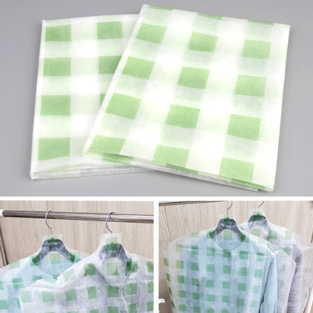 [시즐스토어 제휴업체]집 먼지 방지 의류커버 습기 제거 정장커버 곰팡이 방지 부직포 보관 2P