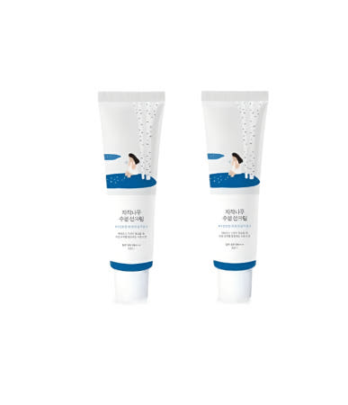 라운드랩 자작나무 수분 선크림 50ml 1+1 기획