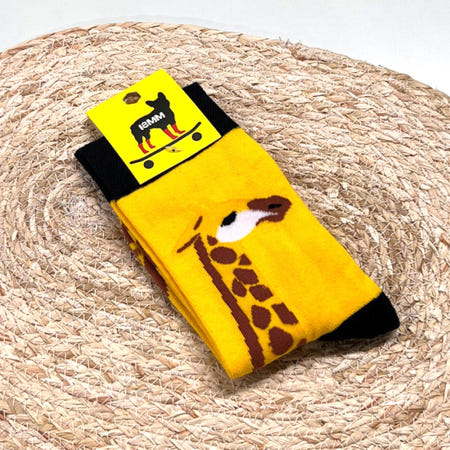 귀여운 기린 양말 사이트 여성 레깅스 교복 캐릭터 중학생 짱짱한 고등학생 로퍼 발목 긴 롱 삭스 편한 목긴 긴목 쫀쫀한 여학생 고급 하이 성인 디자인 면 패턴 동물 중목