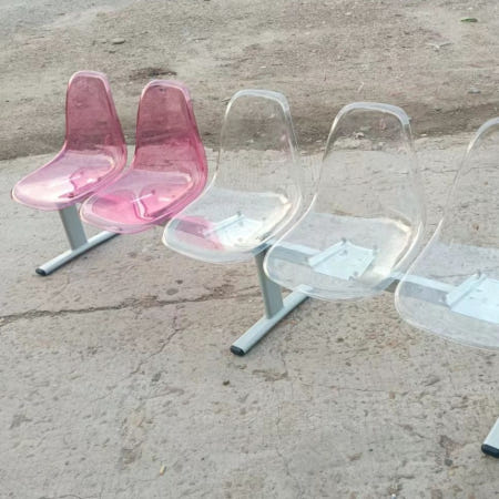 [차니글로벌][해외]버스 정류장 의자 매장 등받이 야외 공원 대기실 공항 벤치 약국 식당 대기 3인