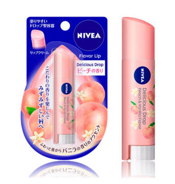 니베아 복숭아 립밤 3.5g 일본 한정제품