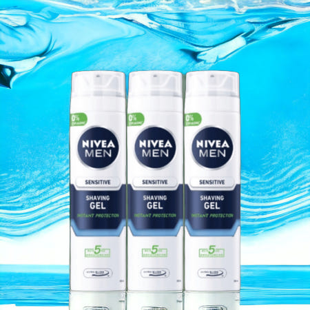 니베아 맨 센서티브 쉐이빙 젤 200ml x 3개