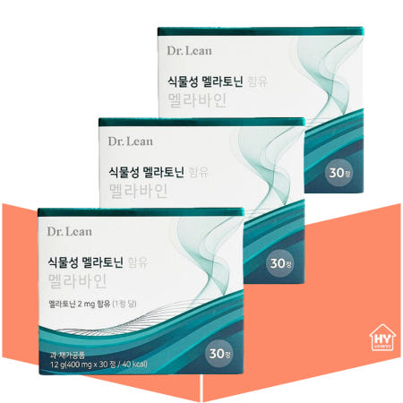닥터린 식물성 멜라토닌 멜라바인 멜라토닌영양제 30정X3박스