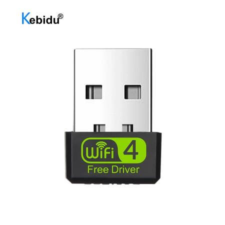[해외]RTL 8188 칩 와이파이 USB 수신기 150Mbps 와이파이 어댑터 PC USB 이더넷 와이파이 동글 2.4G 무선 네트워크 카드 무료 드라이버