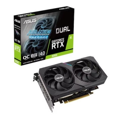 ASUS DUAL 지포스 RTX 3060 O8G OC D6 8GB 인텍앤컴퍼니 리퍼비시