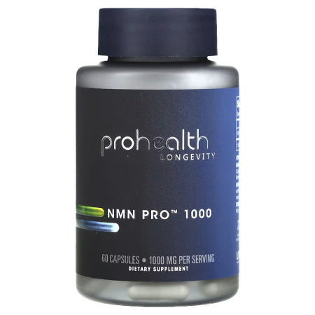 [해외]프로헬스 롱제비티 NMN Pro 1000 500mg 장용성 캡슐 60정 1개