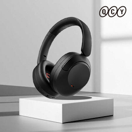 QCY H4 ANC APP 오디오 노이즈 캔슬링 블루투스 헤드셋