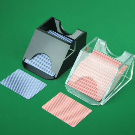 [해외협력업체][해외]블랙잭 카드 셔플기 보관함 홀덤 포커 셔플 트럼프 케이스