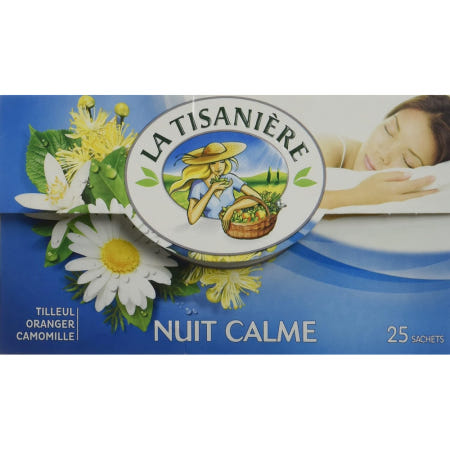 [해외]라티사니 La Tisaniere 오렌지 카모마일 티 37.5g x 4팩 수면 속편한 향긋한 음료 손님 초대