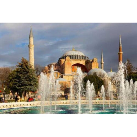 튀르키예 이스탄불 톱카프 궁전, 아야 소피아, 경마장 및 블루 모스크 투어