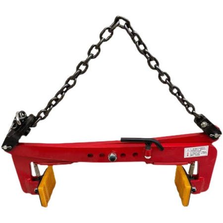 [해외]보강토블럭 집게 경계석 돌 보강토 블럭 수로관 운반 리프트 12인치(12-36cm) 체인 유형