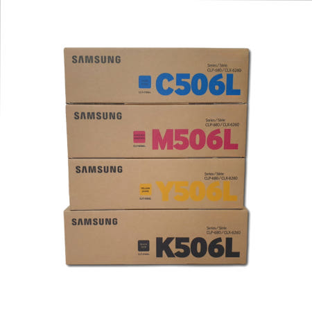 삼성 CLT-K506L C506L M506L Y506L 정품토너 4색세트 CLP-680ND