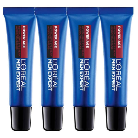 [해외]?로레알 맨 엑스퍼트 파워 에이지 아이 크림 15ml 4개