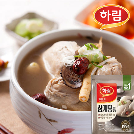하림-진(眞) 삼계탕900gx4봉/실온/보양식/간편식/웰빙/선물/참프레/마니커