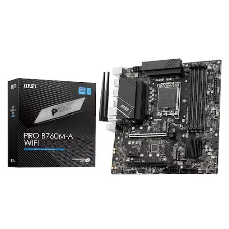 MSI PRO B760M-A WIFI DDR5 인텔 CPU 메인보드