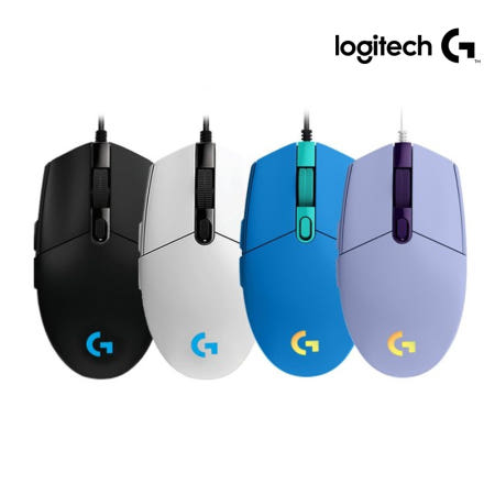 국내정품 2년보증 로지텍 G102 LIGHTSYNC 유선 게이밍 마우스 2세대 박스